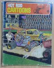 V0020: Hot Rod Cartoons: March 1968: READ DESCRIPTION